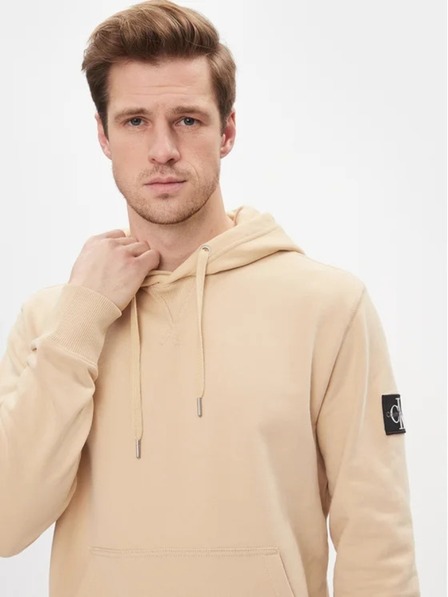 Calvin Klein Ανδρικό μπεζ φούτερ Calvin Klein
