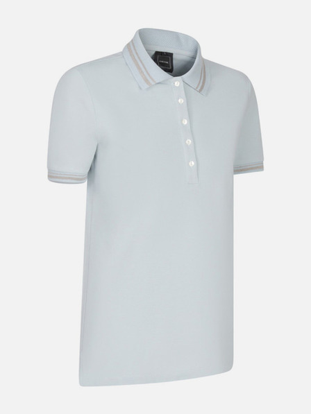 Geox Ανοιχτό μπλε γυναικείο polo μπλουζάκι Geox Polo