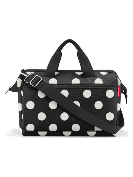 Reisenthel Ταξιδιωτική τσάντα Reisenthel Allrounder S Pocket Dots Λευκό