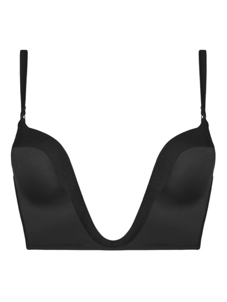Wonderbra Μαύρο γυναικείο σουτιέν Wonderbra ULTIMATE PLUNGE