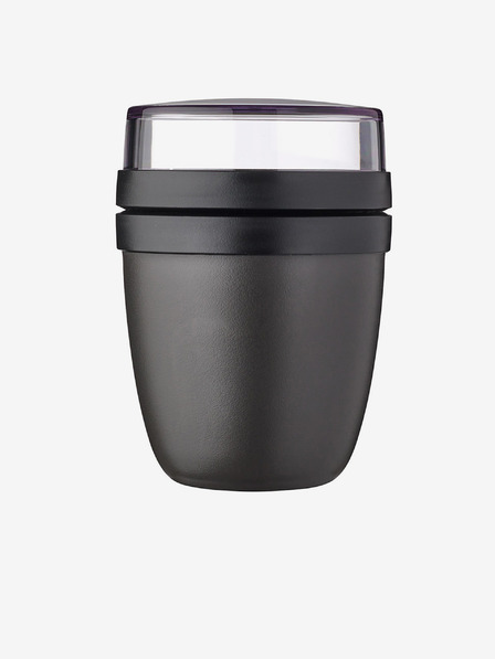 Mepal Μαύρο κουτί γεύματος Mepal Ellipse Mini (300 + 120 ml)
